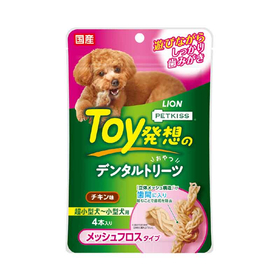 PETKISS　Toy発想のデンタルトリーツ　メッシュフロスタイ