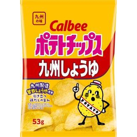 ポテトチップス　九州しょうゆ 53g 【お菓子 calbee】