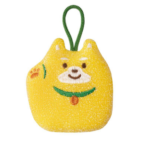 キラキラおそうじスポンジ 招き柴 AH-47074