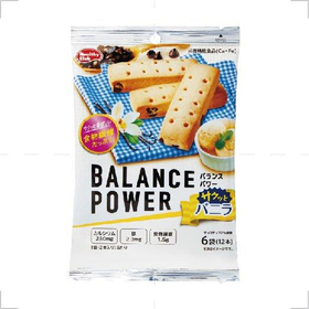 【栄養機能食品】バランスパワー　サクッとバニラ 6袋入 【カルシ