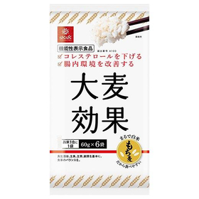 【機能性表示食品】大麦効果 60g&times;6袋入