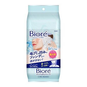 ビオレ　クリアふきとりシート 60枚入 【Biore】