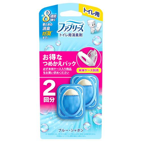 ファブリーズ　トイレ用消臭剤　ブルー・シャボン　つめかえ 2個入