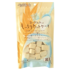 ヨーグルト入りもっちりカットケーキ 50g【犬用スナック】