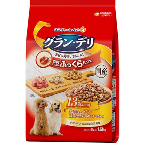 グラン・デリ ふっくら仕立て 13歳以上用 鶏ささみ・ビーフ・緑