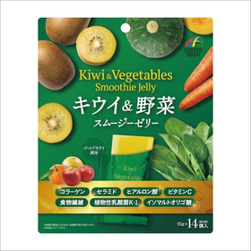 キウイ&野菜スムージーゼリー 140g（10g&times;14個）