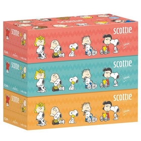 スコッティ ティシュー スヌーピー 440枚(220組)&times;3箱パ