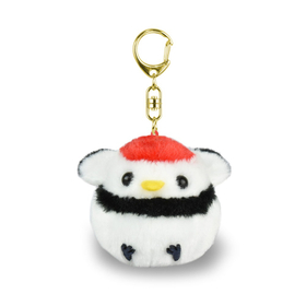 ふくふくことりマスコットキーホルダーつるたん（ツル） 70325