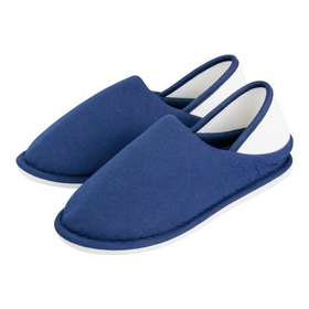 かかと付室内シューズ M ネイビー 1足