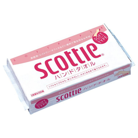スコッティハンドタオル100 200枚（100組） 【2枚重ね】