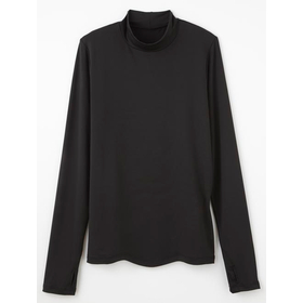 UVカットさらさらストレッチウエア　ブラック・L