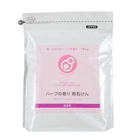 ハーブの香り粉石けん　1.8　スタンドパウチ