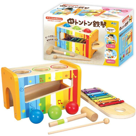 木製トントン鉄琴 7472