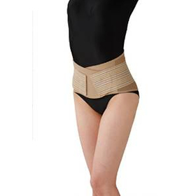 薄くても腰をしっかり支えるコルセット モカ LL-3L