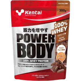 パワーボディ100％ホエイプロテイン　ミルクチョコ風味 350g