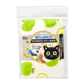 【システム非公開】マイクロファイバーふきん　リンゴ