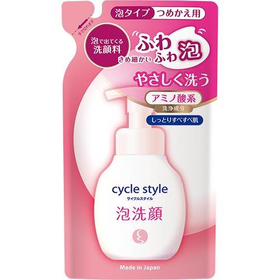 サイクルスタイル　泡洗顔フォーム　詰替用 220ml 【洗顔料】
