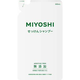 ミヨシ無添加せっけんシャンプー詰替用 300ml