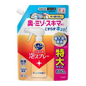 キュキュット　CLEAR泡スプレー　オレンジの香り　つめかえ用 