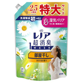 レノア超消臭１ｗｅｅｋ　部屋干し　おひさまの香り　つめかえ用特大