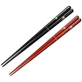 一双　めでた箸　ラブリーブスペア　23.0 23.0