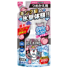 アイスノン　シャツミストＩＣＥＫＩＮＧピーチの香り 詰替