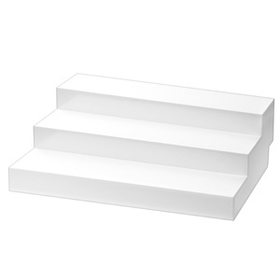 スライド式ひな段　3段ホワイト　808811 【調理器具】