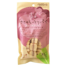 素材メモささみしっとりパイブルーベリー 70g 【犬用スナック】