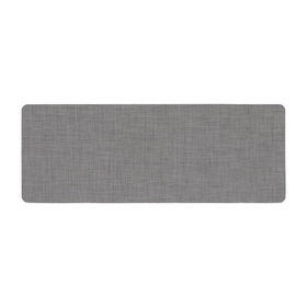 テキスタイル調ＰＶＣキッチンマット　ライトグレー　４５&times;１２０ｃ
