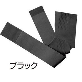 お医者さんの足首サポーター　ピタ肌 ブラックM