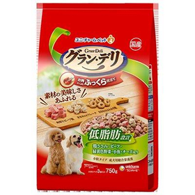 グラン・デリ　ふっくら仕立て　低脂肪設計　鶏ささみ・ビーフ・緑黄