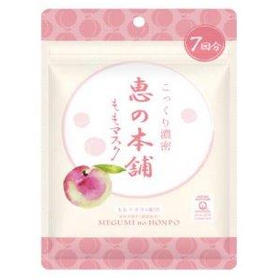恵の本舗 フルーツマスクもも(超しっとり) 7枚入(140ml)