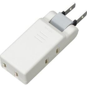 【システム非公開】すき間コンセントタップ 3個口AY02CM30