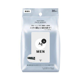エージー２４メン　メンズシート フェイス＆ボディ　無香性 30枚