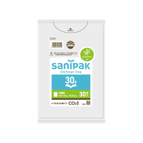 サニパックポリ袋 nocoo in 30L 30枚入 【ごみ袋】