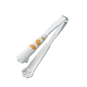 卓上トング　きゃっちだにゃん 白たま 【キッチングッズ】