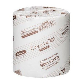 クレシアEF トイレットロール 90ｍ シングル