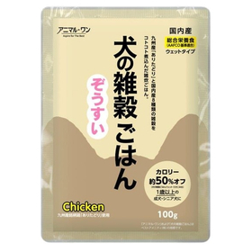 犬の雑穀ごはんウエットぞうすいチキン 100g