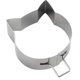 【システム非公開】パンケーキリング 深型 ネコ 1699 【調理