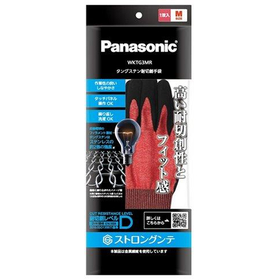 ＷＫＴＧ３ＭＲ耐切創手袋デイリーユース　レッドＭ