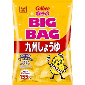 ビッグバッグ九州しょうゆ 155g 【お菓子 calbee】