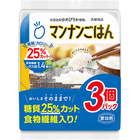 マンナンごはん 160g&times;3パック