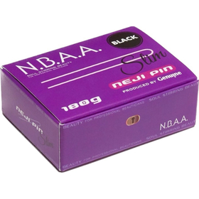 N.B.A.A.ネジピン スリム　(ブラック)180gNB-P1