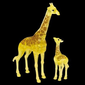 クリスタルパズル　キリン＆ベビー 50278