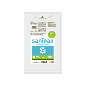 サニパックポリ袋 nocoo in 45L 30枚入 【ごみ袋】