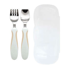 フォーク&スプーン プラス ケース付　ペールモカ KJ3271