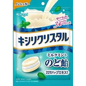 春日井　キシリクリスタル　ミルクミントのど飴 71ｇ