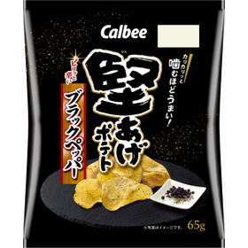 堅あげポテト　ブラックペッパー 65g 【お菓子 calbee】
