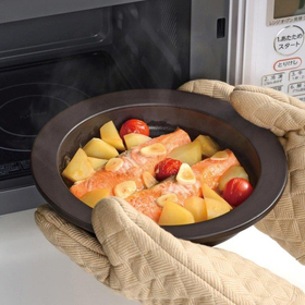 Magicalino（マジカリーノ）レンジで発熱する皿２０ｃｍ 