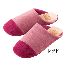 洗って絞れるスリッパ Patto(パット) レッド